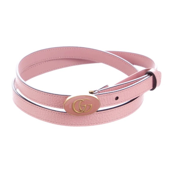 Gucci Accessories - Gucci pink leather belt